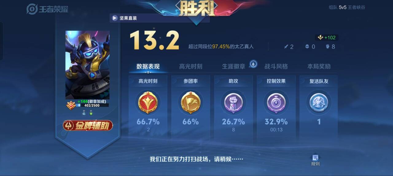 王者荣耀蜜雪冰城辅助科技